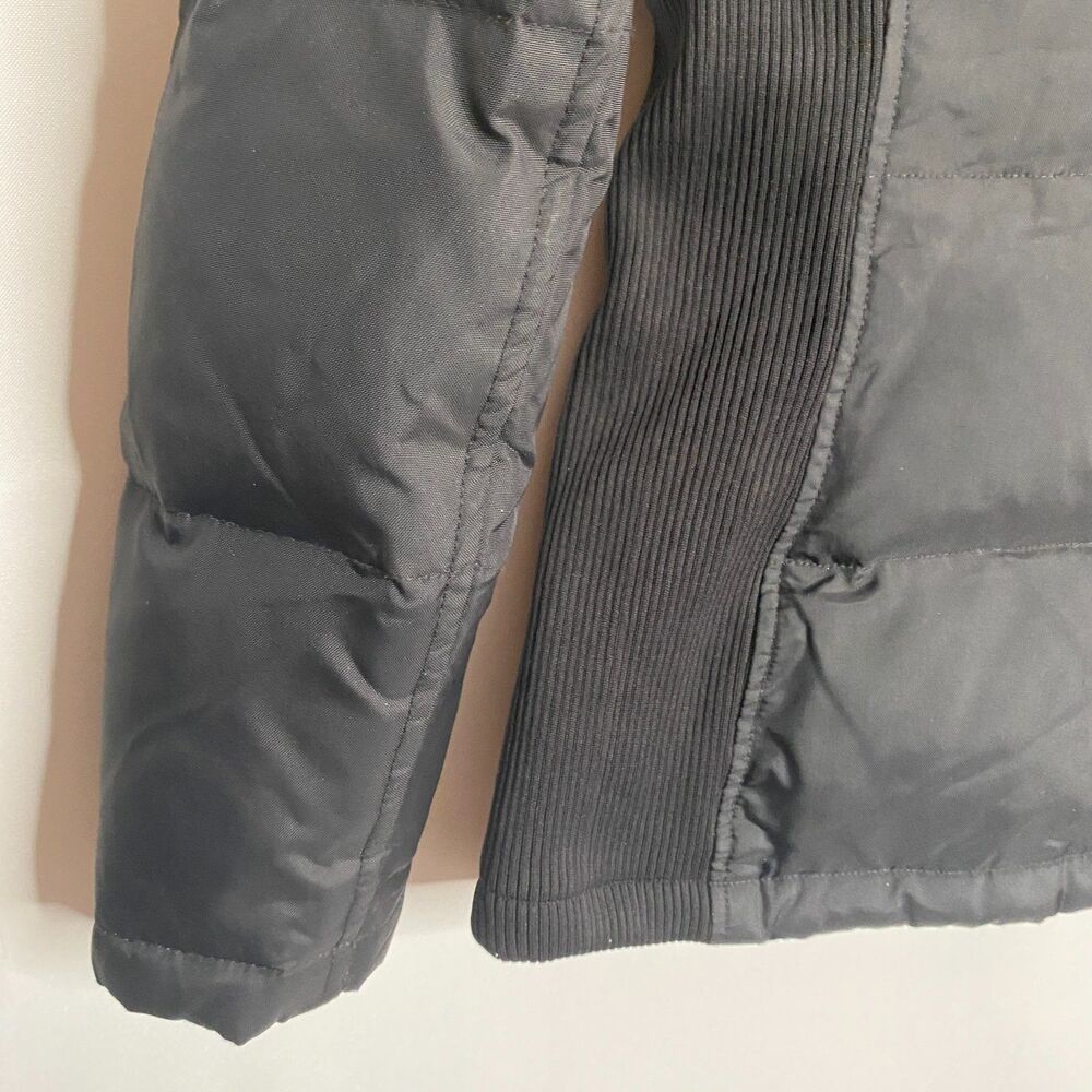 Old Navy Down Stuffed Jacket Thick Nylon Panels Womens XS - Picture 5 of 11